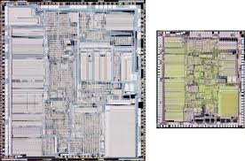 Examining the silicon dies of the Intel 386 processor