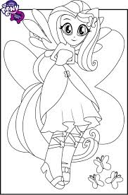 The series begins when twilight sparkle s crown is stolen by sunset shimmer who then enters into the. Cute Little Pony Coloring Page Free Printable Coloring Pages For Kids
