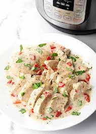 Pair this with a pile of roasted veggies and you have a low weight watchers freestyle points meal that is satisfying and place the metal trivet that comes with the instant pot® into the cooking container. Instant Pot Creamy Italian Chicken Breasts Simply Happy Foodie