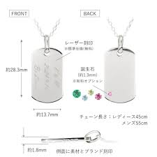 ドッグタグ 長 さ