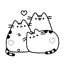 Pusheen and burger coloring pages. Pusheen Coloring Pages Free Printable Coloring Pages For Kids