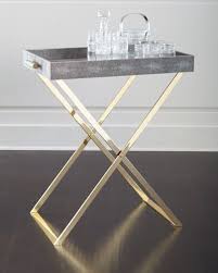 Aerin Lauder Home Aerin Lauder Home Collection Tray Table Decor Butler Table Butler Tray
