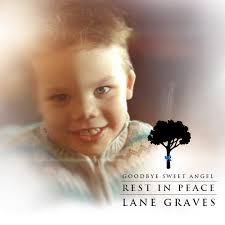 Goodbye Little Guy. Today, Lane Graves was laid to rest. The accident at  Disney World was a horrible, shocking tragedy. There has been an outpouring  of prayers, love and support from people