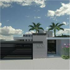 Super modern facade and also minimal entryway are first point that gets your interest while you're coming close to modern main gate designs. 25 Special Edition Modern House Design For Your 2020 Architectural Inspiration 1 Dreamsscape House Gate Design Facade House Entrance Gates Design