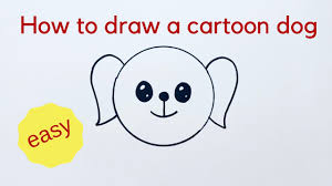 Let's learn how to draw a dog together with this easy to follow step by step tutorial. Beginners How To Draw A Cute Cartoon Dog Very Easy Youtube