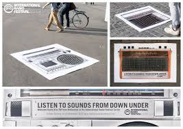 International Radio Festival Streetposters Ambient Creative Guerillamarketing Campaign Outdoor Street A Outdoor Advertising Guerilla Marketing Radio
