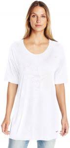 Bench Womens Corridor Tee Shirt Bright White Xs