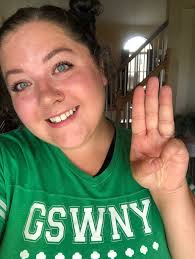 GSWNY staff member Megan...