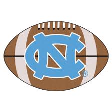 Fanmats Ncaa University Of North Carolina Chapel Hill Nc Logo Brown 2 Ft X 3 Ft Specialty Area Rug 5154 The Home Depot Carolina Football Football Rug University Of North Carolina