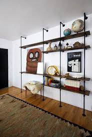 Industrial Look 26 Stylische Mobel Aus Rohrverbindern Bucherregal Selber Bauen Stylische Mobel Wohnen