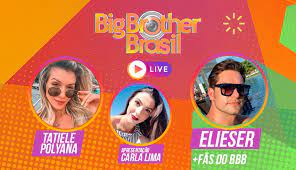Acompanhe ao vivo aqui no tv foco o encontro dos 20 participantes do bbb21. Live Bbb21 Terca Feira 19 Tem Bate Papo Ao Vivo Com Tatiele Polyana E Elieser No Instagram Da Rpc Extras Estudio C Gshow