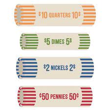A quarter roll with 40 quarters is equal to $10. How Many Pennies In A Roll The Value Of Coin Rolling One Frugal Girl