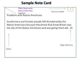See something that's wrong or unclear? A Guide To Preparing Note Cards And Bibliography Cards Ppt Video Online Download
