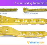 5 mm Locking Pediatric Hip Plates Uses & Sizes • Vast Ortho