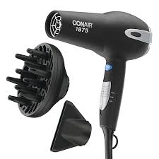However, you can use a diffuser on wavy and straight hair, too. Amazon Com Conair 1875 Watt Ionic Ceramic Hair Dryer With Diffuser And Concentrator Black Beauty