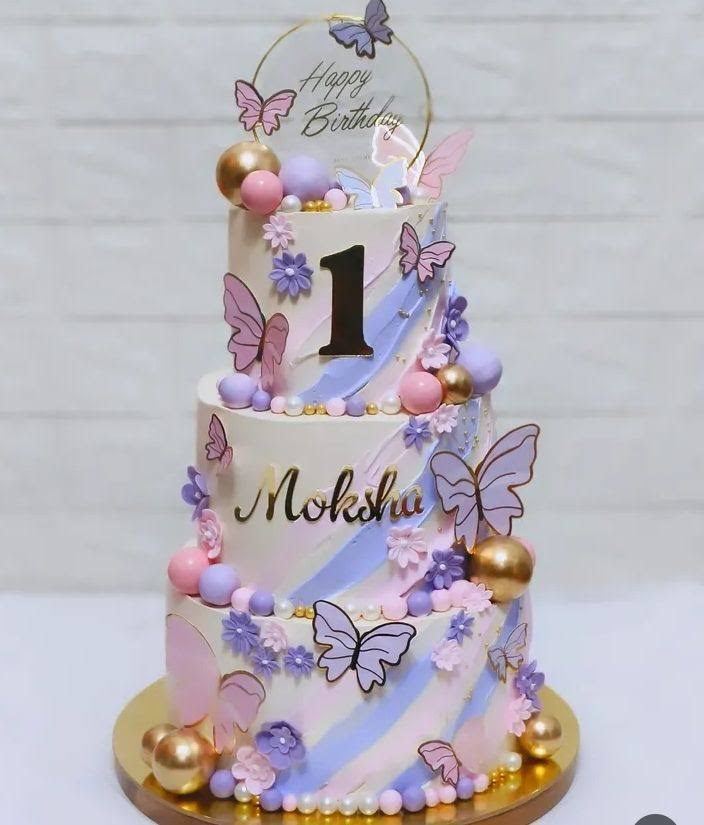 Butterfly theme cake product image