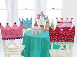 25 gorgeous chair covers and festive chair backs to make birthday chair princess birthday party party decorations