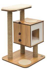 Best Cat Tree Without Carpet Ideas Modern Cat Tree Vesper Cat Furniture Cat Tree House