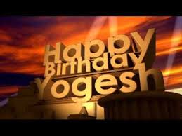 Happy Birthday Yogesh Youtube