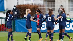 Sylwia matysik (gornik leczna/poland), lara marti (fc basel/switzerland), chiara bücher (sc 13 bad neuenahr u17s ), selina. Uefa Women S Champions League Highlights Psg 6 1 8 1 Agg Gornik Leczna Ft