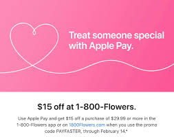 You can find all of flowers promotional codes and discounts to save. Ahead Of Valentine S Day Apple Pay Promo Offers 15 Off 1 800 Flowers Purchases Macrumors