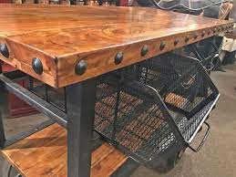 This Console Cart Not Only Provides Unique Storage Opportunities But It Will Be A Industrial Home Design Vintage Industrial Design Wall Decor Diy Living Room