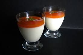 Recette De Verrine De Panna Cotta Vanille Sauce Caramel Au Beurre Sale Facile Et Rapide Recette Sauce Caramel Recette Verrine Panna Cotta