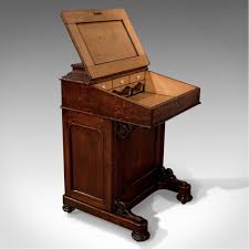 Victorian Antique Davenport English Oak Writing Desk Bureau Circa 1870 Antique Writing Desk Small Writing Desk Writing Desk