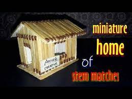 Maybe you would like to learn more about one of these? Cara Mudah Membuat Miniatur Rumah Dari Batang Korek Api Youtube