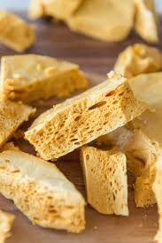 Homemade Honeycomb Candy Recipe Candy Recipes Honeycomb Candy Food