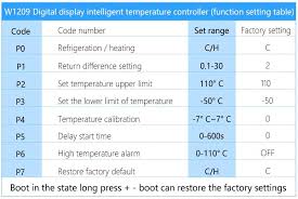 w1209 dc 12v heat cool temp thermostat temperature control switch temperature controller thermometer thermo controller