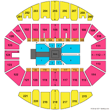 crown coliseum the crown center seating chart