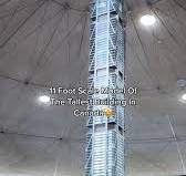 11 Foot Scale Model of Tallest Residential Building in Canada