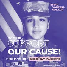 Please Share : Missing Soldier Vanessa Guillen has been missing 52 days !  Let's keep sharing her case, signing petitions, tagging people with  platforms, or donate as well . Help the Guillen