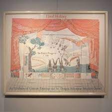 ホックニーの舞台芸術 david hockney an exhibit of costumes drawings set designs ashmolean museum oxford 描画のためのアイデア デイヴィッド ホックニー スタイル