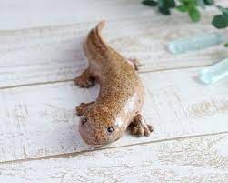 大 大山椒魚 オオサンショウウオ 猫 白猫 猫 置物
