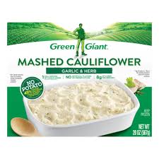 Aug 21, 2007 · there are 210 calories in 1 cup of mashed potato. Green Giant Garlic Herb Mashed Cauliflower
