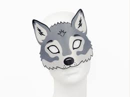 Wolf Maske Zum Ausdrucken Masken Zum Ausdrucken Wolf Maske Ausdrucken