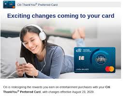 The earn rate on this card is also exciting. Citi Makes Changes To Thank You Preferred Also