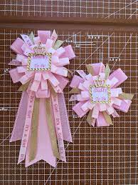 Baby Shower Corsage Princess Corsage Its A Girl Corsage Etsy Baby Shower Princess Baby Girl Shower Themes Baby Shower Corsage