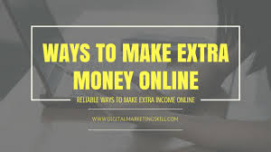 22 ideas to help you earn extra money from home! Ways To Make Extra Money Online From Home 4 Reliable Businesses