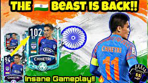 Sunil chhetri fifa 21 rating. How Good Is Isl Totssf Sunil Chhetri Detailed Review Beast Fifa Mobile 20 Kingss Youtube
