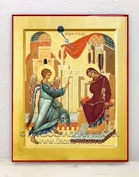 История праздника благовещения пресвятой богородицы. Ikona Blagoveshenie Presvyatoj Bogorodicy Na Zakaz Kanonicheskaya Rukopis C Pravoslavnaya Ikona