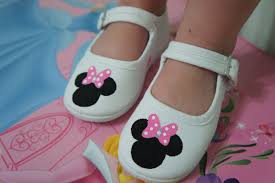 For Ella Minnie Mouse Shoes Shoe Makeover Recycled Shoes