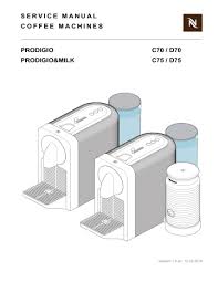 Take the machine out of descaling mode. Prodigio Service Manual En Fm Manualzz