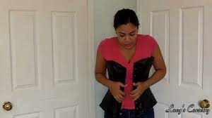 How To Put On A Corset With Hooks By Yourself Glamorous Corset