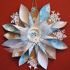 Kath S Blog Diary Of The Everyday Life Of A Crafter Snowflake Hanger Tutorial This One Would Be Prime For T Crafts Christmas Crafts Christmas Ornaments