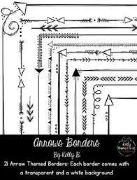 Arrows Borders By Kelly B Doodle Borders Borders Bullet Journal Borders