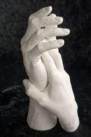 Two For One Class Hand Sculpture Hand Casting Plaster Art