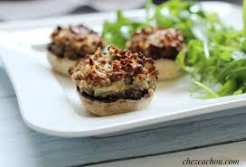 Champignons Farcis A La Viande Hachee De Boeuf Chezcachou
